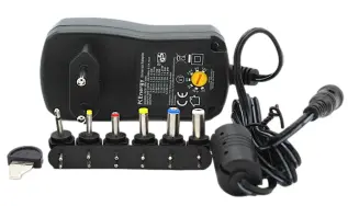 Adjustable power supply 3-12V 7.2W 0.6A @ electrokit