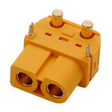 XT60 power connector 2-pin 30(60)A female PCB @ electrokit