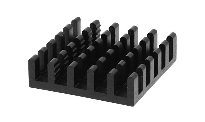 Heatsink BGA 21x21x6mm black @ electrokit (1 of 1)