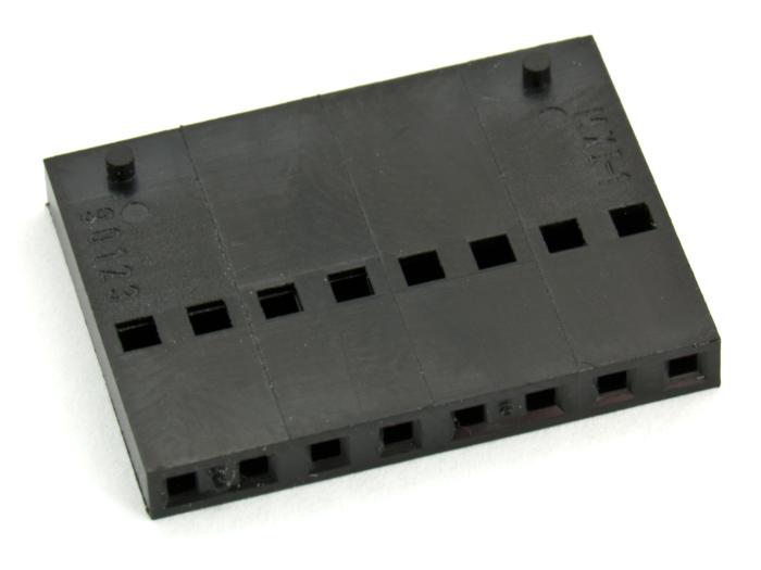 Contact housing C-GRID III 1x8p 2.54mm @ electrokit (1 of 2)