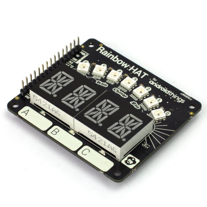 Pimoroni - Rainbow HAT @ electrokit (1 av 2)