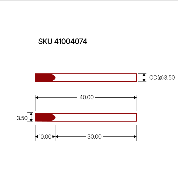 Lödspets S3 3.5mm mejsel - 3-pack @ electrokit (2 av 2)