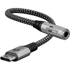 USB-C till 3.5mm audioadapter @ electrokit