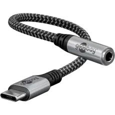 USB-C till 3.5mm audioadapter @ electrokit