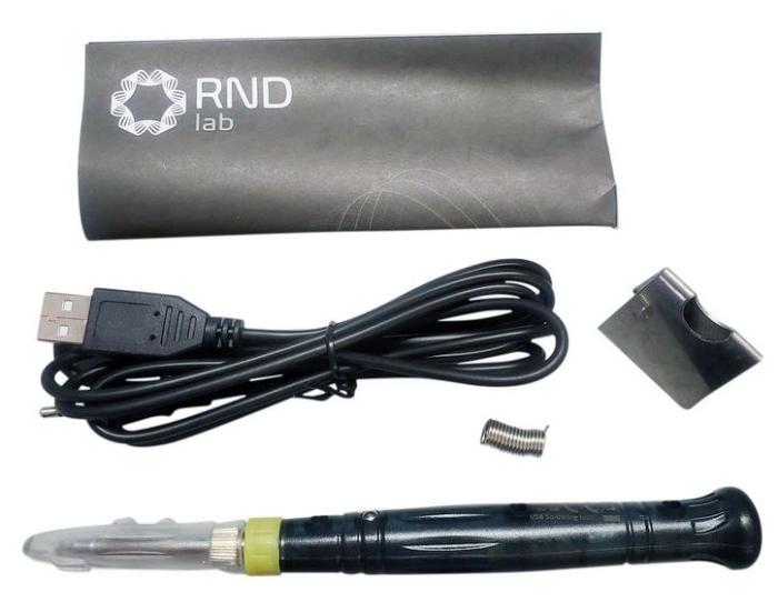 USB-driven lödkolv 8W 5V 15s 400°C @ electrokit (2 av 2)
