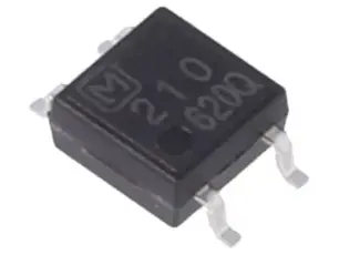 Halvledarrelä SSR SMD 3mA/120mA max 350V AC/DC @ electrokit