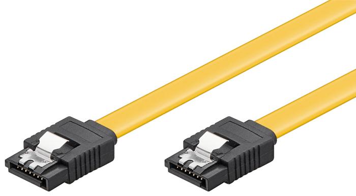SATA-kabel 6Gbps med lås 0.7m @ electrokit (1 av 1)