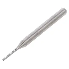 Pinnfräs ø1mm 2-skär tandad @ electrokit