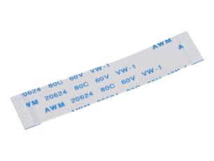 FPC-kabel 20-pol 0.5mm 50mm samma-sida @ electrokit