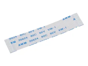 FPC-kabel 20-pol 0.5mm 50mm samma-sida @ electrokit