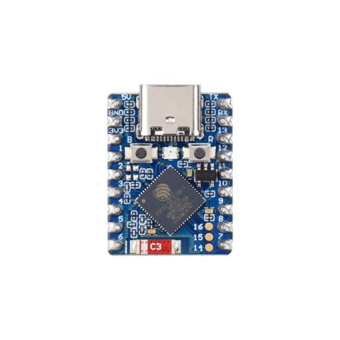 ESP32-S3 utvecklingskort mini 8MB + PSRAM 8MB med headers @ electrokit (3 av 4)