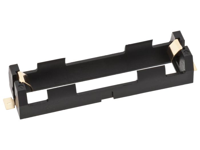 Batterihållare 1x18650 PCB SMD @ electrokit (1 av 3)