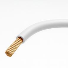 Kopplingskabel RK1.5 H07V-K vit 450/750V @ electrokit