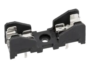 S&auml;kringsh&aring;llare 6.3x32mm 10A PCB @ electrokit