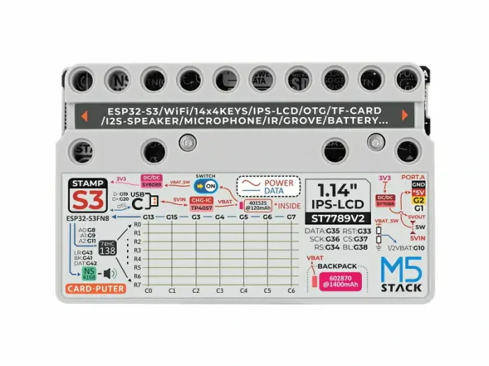 M5StampS3 Cardputer ESP32 @ electrokit (10 of 13)