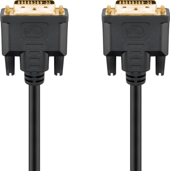 DVI-I 24+5 bildskärmskabel 1.8m dual link @ electrokit (2 av 2)