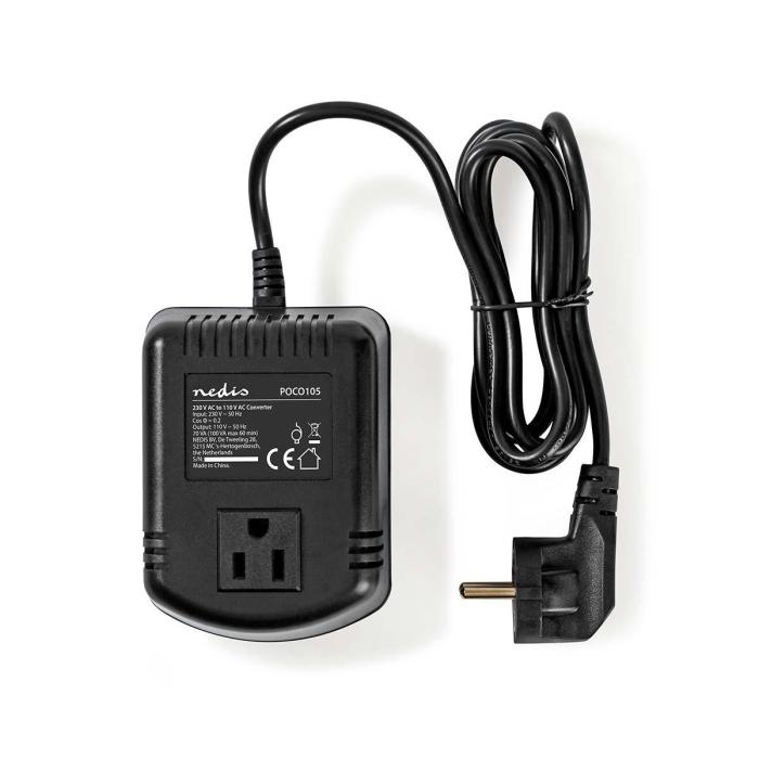 Transformator 230-110 VAC 70VA - EU till USA adapter @ electrokit (3 av 3)