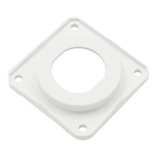 Monteringsram f&ouml;r Wentronic 12V laddare - vit @ electrokit