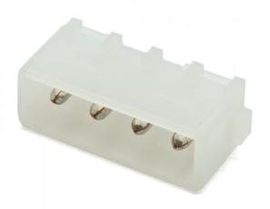 Mate-n-lok Commercial PCB hane PC-ström 4-pin molex @ electrokit