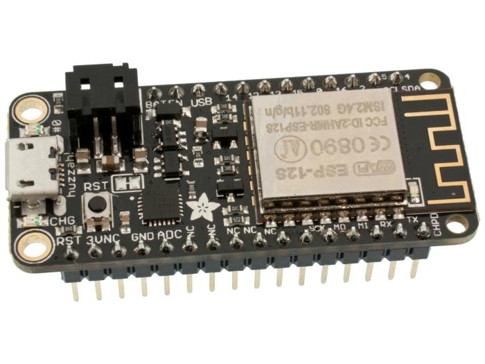 ESP32-WROOM32E Adafruit Feather HUZZAH (header) @ electrokit (1 of 2)