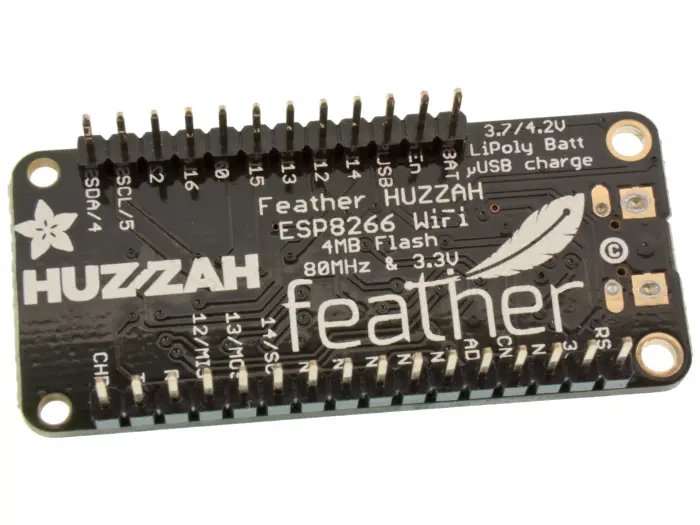 ESP8266 Adafruit HUZZAH utvecklingskort (monterad) @ electrokit (2 av 2)