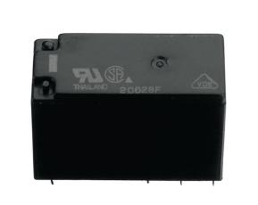 Relä JW1 12V 1-pol 10A - 250VAC/30VDC NO/NC @ electrokit