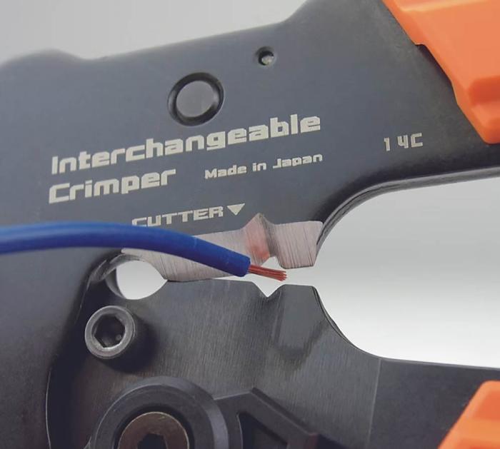 Crimptång sats med tre pressbackar 0.7-3.7mm² @ electrokit (7 av 8)