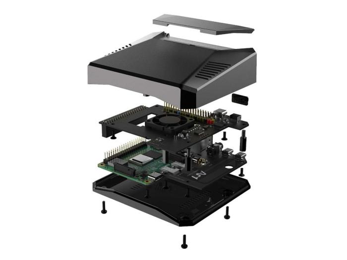 ARGON ONE V2 enclosure for Raspberry Pi 4 @ electrokit (7 of 7)