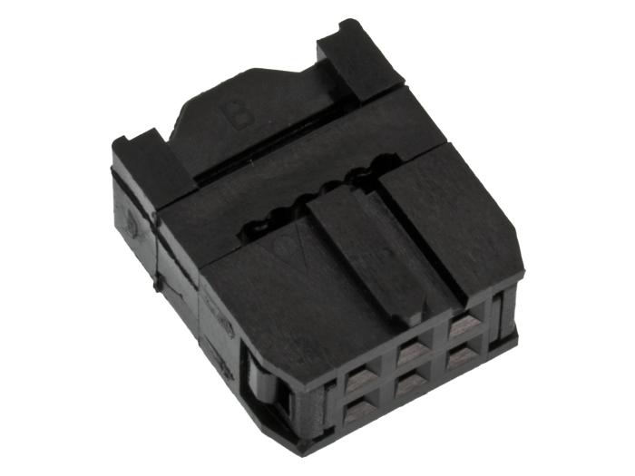 IDC female cable 6-p 2.54 mm @ electrokit (1 of 1)