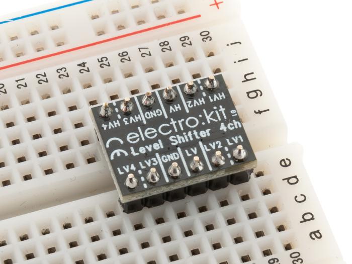 Nivåomvandlare 4 kanaler dubbelriktad @ electrokit (4 av 5)