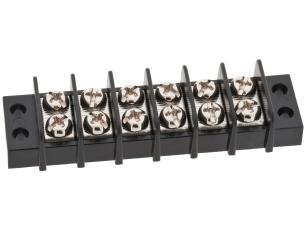 Kopplingsplint 0.3-3.3mm² 6-pol chassie @ electrokit