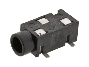 3.5mm hona 3-pol stereo SMD @ electrokit