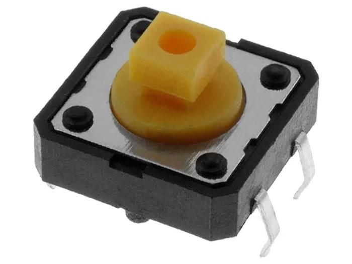 Tactile switch PCB 12x12x7mm @ electrokit (1 of 1)