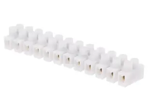 Terminal block 2.5mm² 12-way @ electrokit
