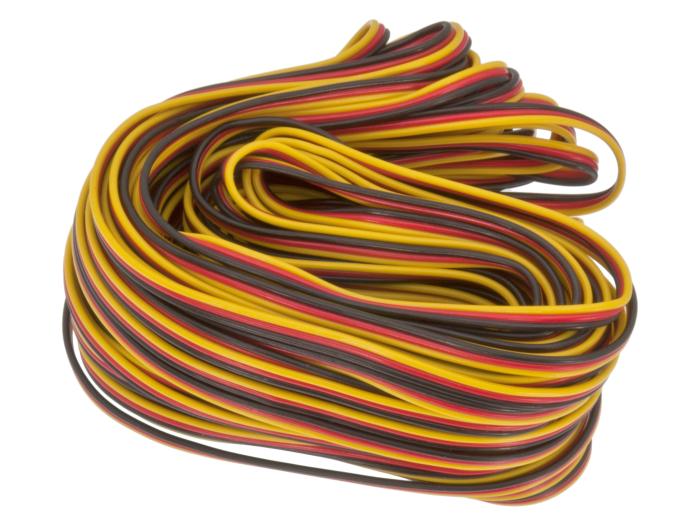 Servokabel Hitec AWG22 15m @ electrokit (1 av 1)