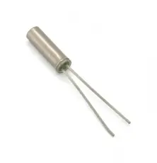 Kristall 100kHz ø2x6mm 6pF 100ppm @ electrokit