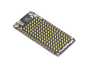 15x7 CharliePlex LED Matrix FeatherWing - Warm White @ electrokit