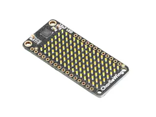 15x7 CharliePlex LED Matrix FeatherWing - Warm White @ electrokit