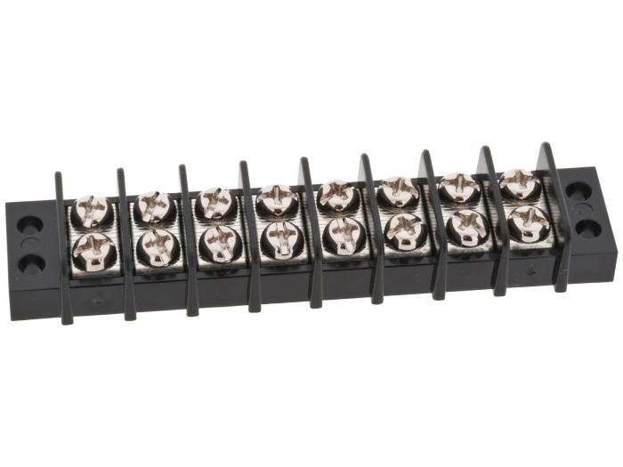 Terminal block 0.3-3.3mm² 8-p chassis @ electrokit (1 of 2)