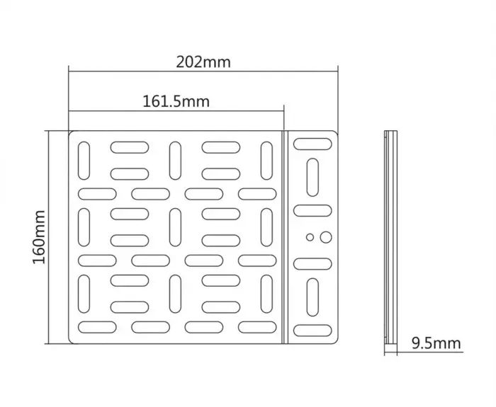VESA Media Holder 16x16 cm @ electrokit (3 of 3)