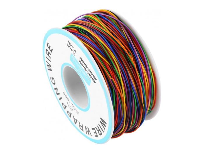 Hookup wire 0.05mm² 8 colours x 35m @ electrokit (2 of 4)