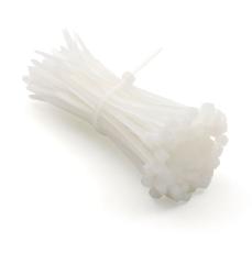 Cable tie 100 x 2.5mm polyamide &oslash;max 22mm black 100-pcs @ electrokit