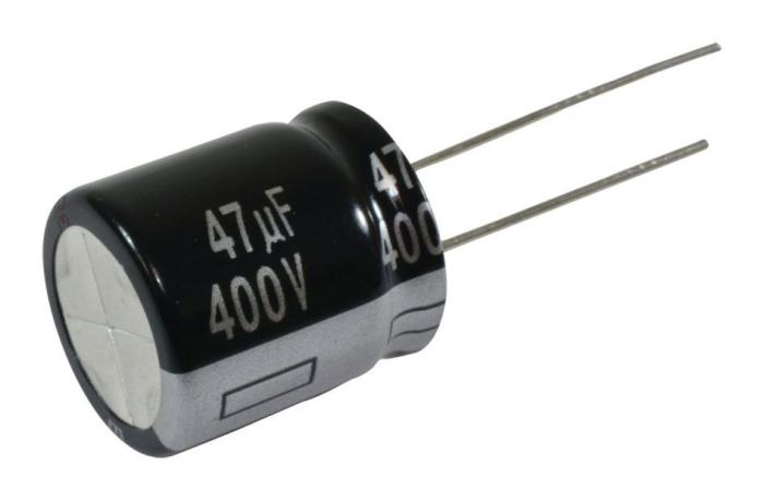 El.lyt 47uF 400V 105C ø18x20mm @ electrokit (1 av 1)