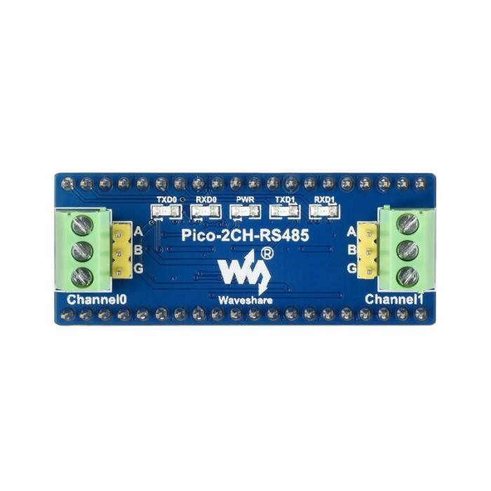 RS485 module 2-channels for Raspberry Pi Pico @ electrokit (2 of 6)
