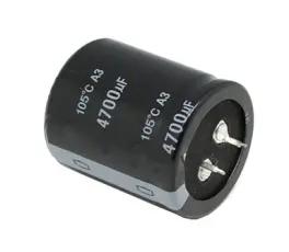 Elektrolytkondensator 470uF 250V 105C &oslash;30x30mm snap-in 3000h @ electrokit