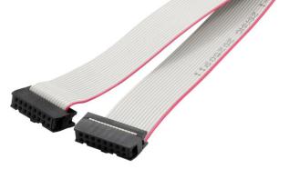 IDC Ribbon Cable Assembly 16-pin 0.6m @ electrokit