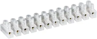 Kopplingsplint 12-vägs 6mm² @ electrokit