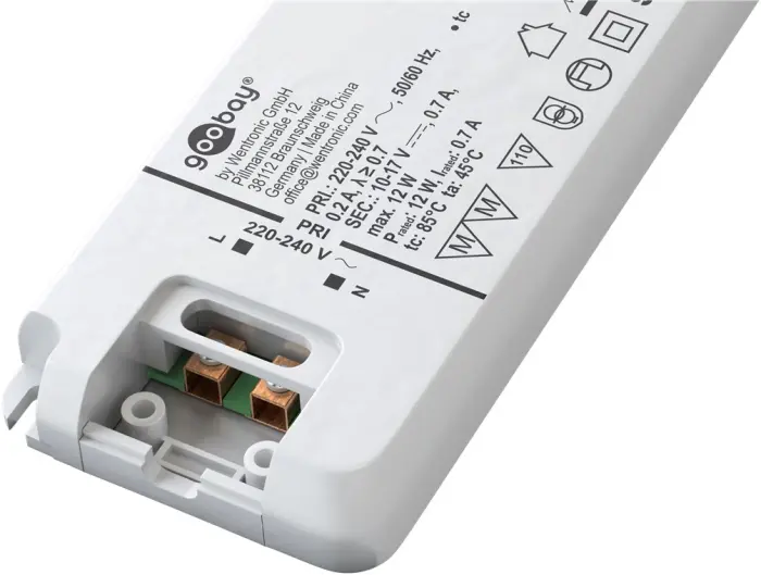 LED power supply 700mA 12W - constant current @ electrokit (3 of 5)