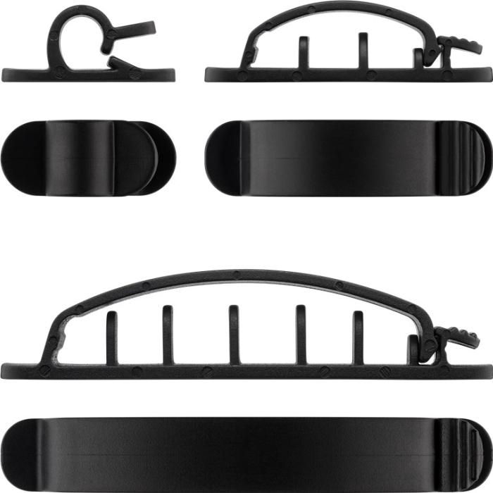 Kabelhållare med clips set med 6 delar @ electrokit (3 av 8)
