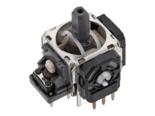 Joystick 2-axel 10k + switch 18x22mm @ electrokit